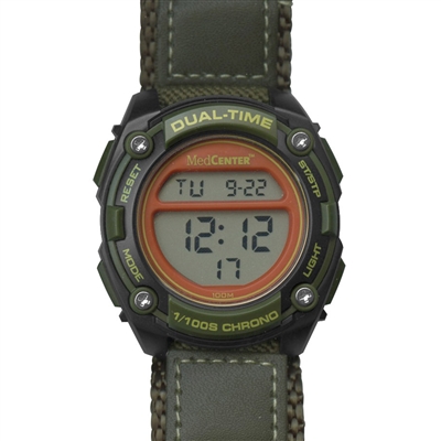 MedCenter Softsider Reminder Watch (Green)