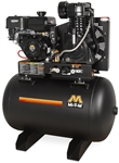 Mi-T-M ABS-14M-80H 80-Gallon Two Stage Gasoline Industrial Air Compressor