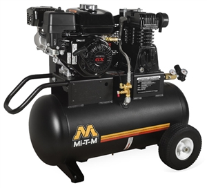 Mi-T-M AM1-PH65-20M 20-Gallon Single Stage Gas Air Compressor