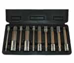 ATD Tools 10 Piece Extra Long Triple Square Spline Bit Socket Set ATD-13781