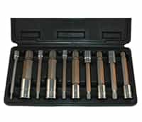 ATD Tools 10 Piece Extra Long Triple Square Spline Bit Socket Set ATD-13781