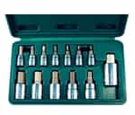 ATD Tools 13 Piece Sae Hex Bit Socket Set ATD-13784