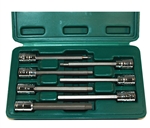 ATD Tools 7 Piece Extra Long Sae Hex Bit Socket Set ATD-13786