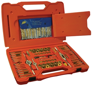 ATD Tools 117 pc. Machine Screw, Fractional & Metric Tap & Die Drill Bit Set ATD-277