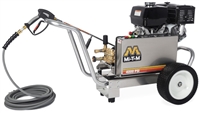 Mi-T-M CBA-4004-1MAH CBA Aluminum Series Belt Drive Cold Water 4000 PSI Gasoline Pressure Washer w/Honda Engine