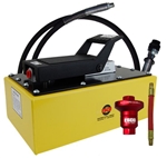 Esco Equipment 10593C 5 Quart Metal Reservoir Hydraulic Air Pump Kit - ESC10593C