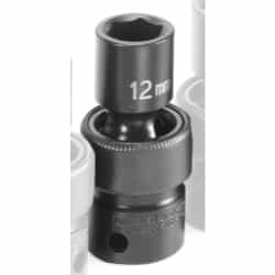 Grey Pneumatic 3/8" Drive Metric Universal Impact Socket "“ 12mm GRE1012UM