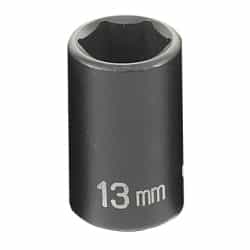Grey Pneumatic 3/8" Drive 13mm Standard Metric Impact Socket GRE1013M