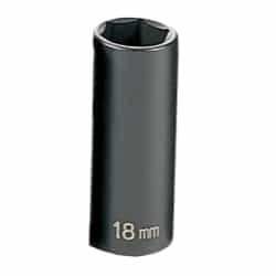 Grey Pneumatic 3/8" Drive 18mm Deep Metric Impact Socket GRE1018MD