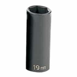 Grey Pneumatic 3/8" Drive 19mm Deep Metric Impact Socket GRE1019MD