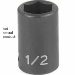 Grey Pneumatic 3/8" Drive 20mm Standard Metric Impact Socket GRE1020M