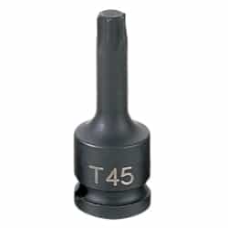 Grey Pneumatic 3/8" Drive T45 Internal Star Impact Socket GRE1145T