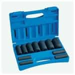 Grey Pneumatic 1/2" Drive 11 Piece 8 Point Deep Fractional Impact Socket Set GRE1311SD