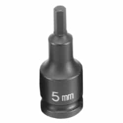 Grey Pneumatic 3/8" Drive 5mm Metric Hex Driver Impact Socket GRE1905M