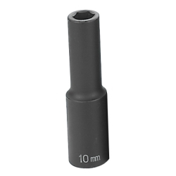 Grey Pneumatic 1/2" Drive 10mm Metric Deep Impact Socket GRE2010MD