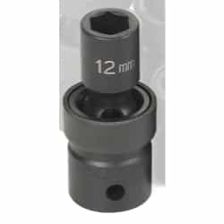 Grey Pneumatic 1/2" Drive 12mm Metric Universal Impact Socket GRE2012UM