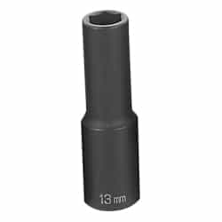 Grey Pneumatic 1/2" Drive 13mm Metric Deep Impact Socket GRE2013MD