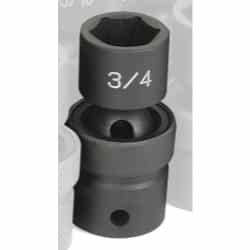 Grey Pneumatic 1/2" Drive 3/4" Fractional Universal Impact Socket GRE2024U