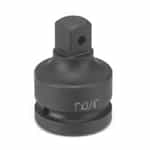 Grey Pneumatic 1" Drive Female x 3/4" Male Square Drive Impact Socket Adapter with Friction Ball GRE4008AB