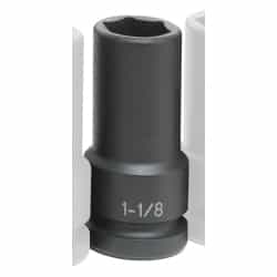 Grey Pneumatic 1" Drive 1-1/8" Extra Deep Thin Wall Impact Socket GRE4036DT