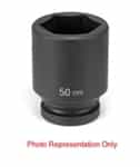 Grey Pneumatic 1" Drive 41mm 6 Point Metric Deep Impact Socket GRE4041MD