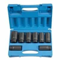 Grey Pneumatic 3/4" Drive 8 Piece 6 Point Deep Metric Impact Socket Set GRE8134MD