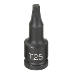 Grey Pneumatic 1/4" Drive T25 Internal Star Impact Socket GRE925T