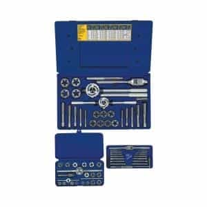 Hanson 66 Piece Fractional Tap and Hex Die Set HAN97606