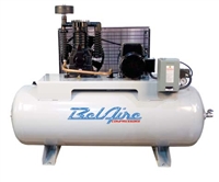 BelAire 7.5HP 80G Horizontal Two Stage Three Phase Electric Air Compressor P/N 8090250031
