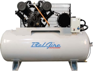 BelAire 6312H4 10HP 120G Iron Series Three Phase Electric Air Compressor P/N 8090253249