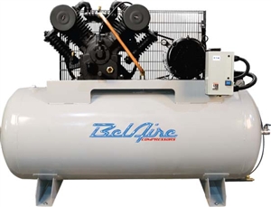 BelAire 6312HE 10HP 120G Iron Series Three Phase "Elite" Electric Air Compressor P/N  8090253561