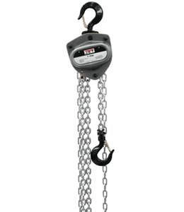 Jet Tools 104220 L-100-100-20, 1-Ton Hand Chain Hoist w/20' Lift JET104220