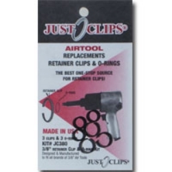 Just Clips 12 Pack 1/2" Anvil Retainer Clip Refill Kit JSC500-12
