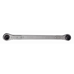 Kastar Ratcheting Serpentine Belt Wrench 15mm SH x 3/8" Male Square x 16mm SH x 1/2" Male Square KAS8586