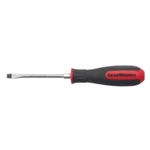 KD Tools 1/4" x 4" GearWrench Slotted Screwdriver with Nut Bolster KDT80013