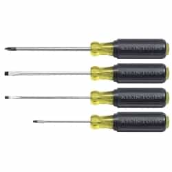 Klein Tools 4 Piece Mini Cushion Grip Screwdriver Set KLE85484