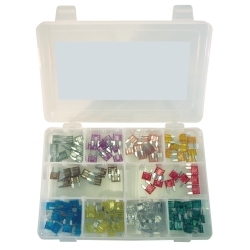 K Tool International 120 Piece Mini Auto Fuse Assortment KTI00081