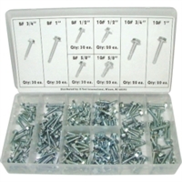 K Tool International 200 Piece Hex Head Washer Drill Assortment Kit KTI00085