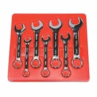 K Tool International 15mm 12 Point High Polish Metric Short Combination Wrench KTI41715