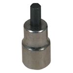 Lisle 3/8" Drive Deep Hex Bit Socket - 1/4" LIS12450