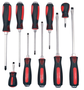 Mayhew 66306 10 Piece Capped End Screwdriver Set - MAY66306