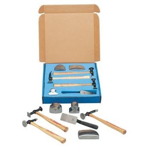 Martin Tools 7 Piece Body and Fender Repair Set with Hickory Handles MRT647K