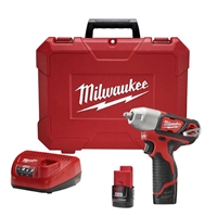 Milwaukee 2463-22  M12™ 3/8" HEX Impact Drive Kit - MWK-2463-22