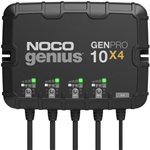 NOCO® GENPRO10X4 4-Bank, 40-Amp On-Board Battery Charger, Battery Maintainer, & Battery Desulfator - NOCGENPRO10X4