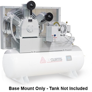 FS-Curtis OL15 Base Mount 15HP Oil-less Air Compressors (230V or 460V 3-Phase)