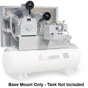 FS-Curtis OL7.5 Base Mount 7.5HP Oil-less Air Compressors (230V or 460V 3-Phase)