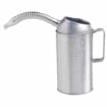 Plews Liquid 4 Quart Galvanized Steel Measure with Flexible Spout PLW75-444