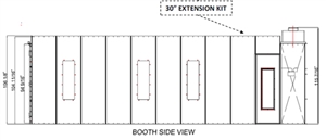 iDeal PSB-AFCF-30SEPK-AK 30" Solid Extension Kit