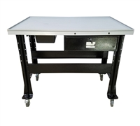 iDeal PTDT-1000 Premium Tear Down Table w/1,000 lbs. Capacity - Black