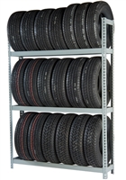 WPSS RiveTier® I 3SES  Single Starter 3 Tier Tire Rack - 3 Shelves - R2-3SES